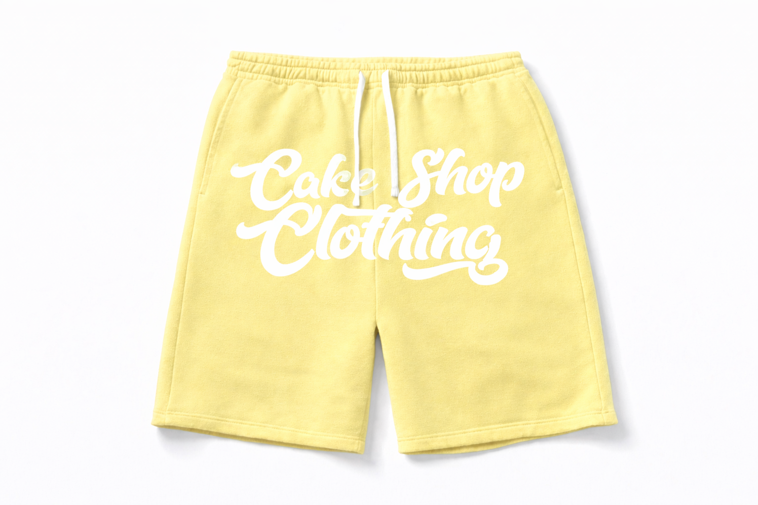 Limited edition cake shop fleece shorts
