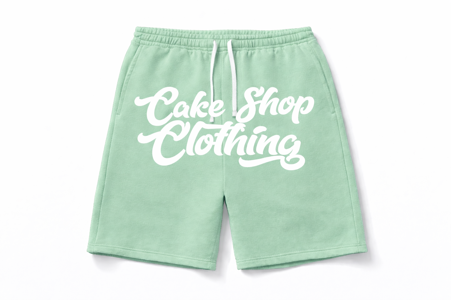 Limited edition cake shop fleece shorts
